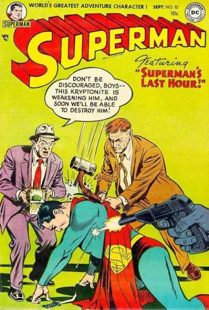 Superman 92 - Kryptonite - Clark Kent - Supermans Last Stand - Jerry Siegel - Superheroes