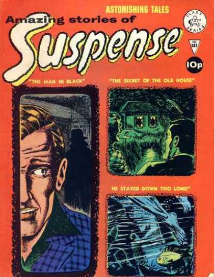 Suspense 141 - Amazing Stories - Astonishing Tales - Horror - Thrillers - House Of Horror
