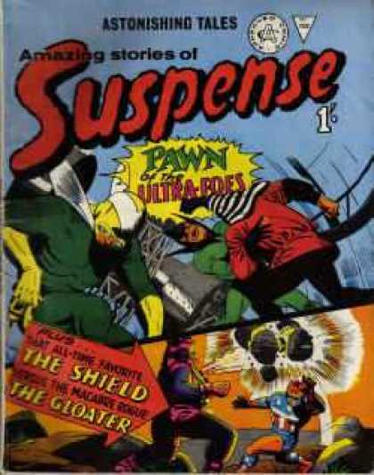 Suspense 56 - Tales - Pawn - Ultra-foes - Explosion - Shield