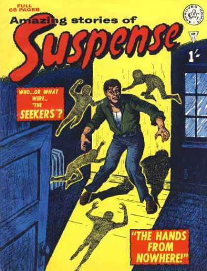 Suspense 83 - Seekers - The Hands From No Where - Whoor What - Amazing Stories - Ghost