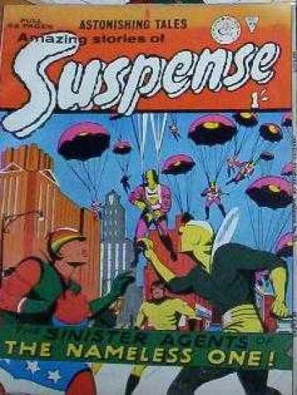 Suspense 94 - Parachutes - Astonishing Tales - Buildings - Sinister Agents - The Nameless One