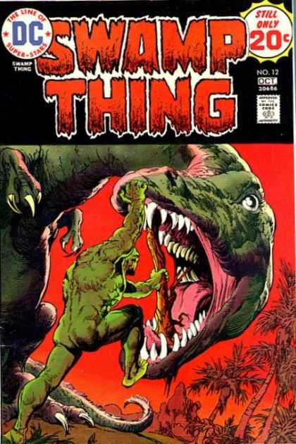 Swamp Thing 12 - End Of Red Planet - Green Giant - Last Dinasour - Green Warrior - Mr Victory - Nestor Redondo