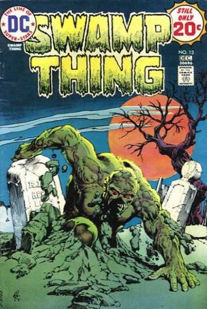 Swamp Thing 13 - Dc - Swamp Thing - December - No 13 - 20 Cents - David Mack, Nestor Redondo