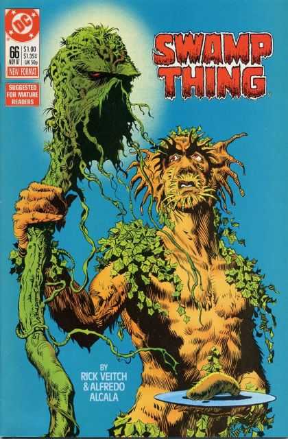 Swamp Thing 66 - Tendrils - Leaves - Organic - Infection - Scepter