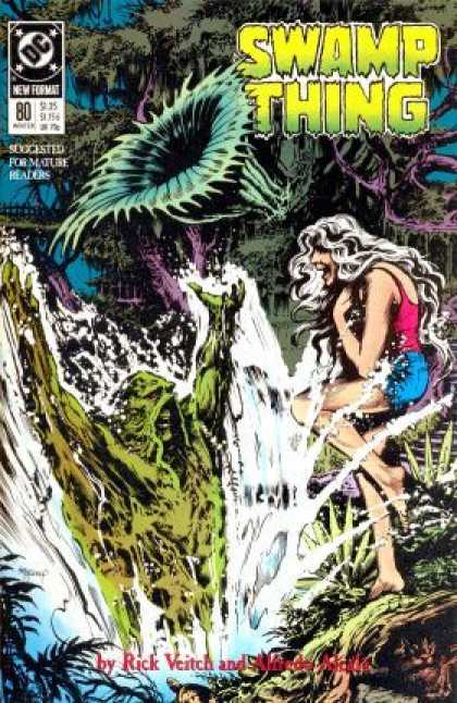 Swamp Thing 80 - Fly Trap - Woman - Rick Veitch - Water - Plants - Rick Veitch