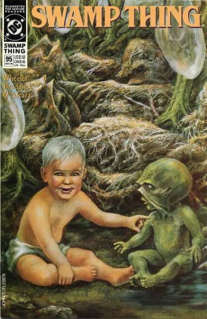 Swamp Thing 95 - John Totleben