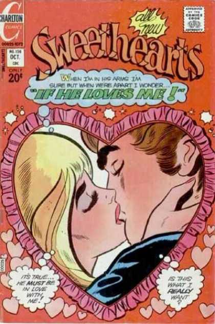 Sweethearts 128 - If He Loves Me - Romance - Kissing - Its True He Must Be In Love With Me - Is This What I Really Want