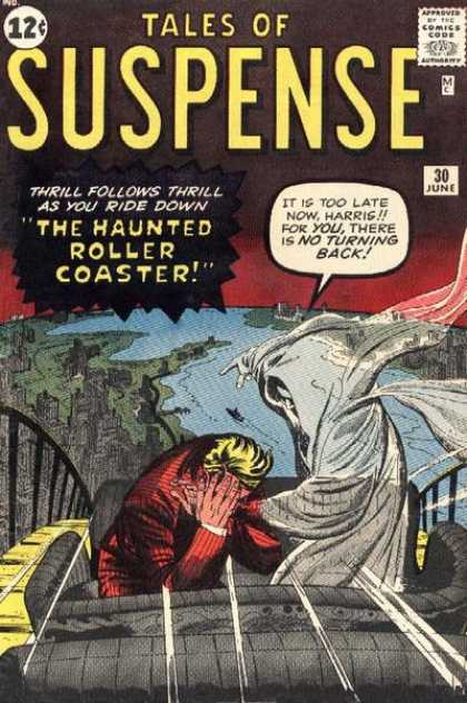 Tales of Suspense 30 - June - Haunted Roller Coaster - Roller Coaster - Landscape - 12 Cents