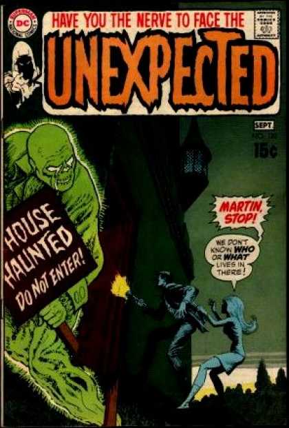 Tales of the Unexpected 120 - Dc - September - 15 Cents - Speech Bubble - Have You The Nerve