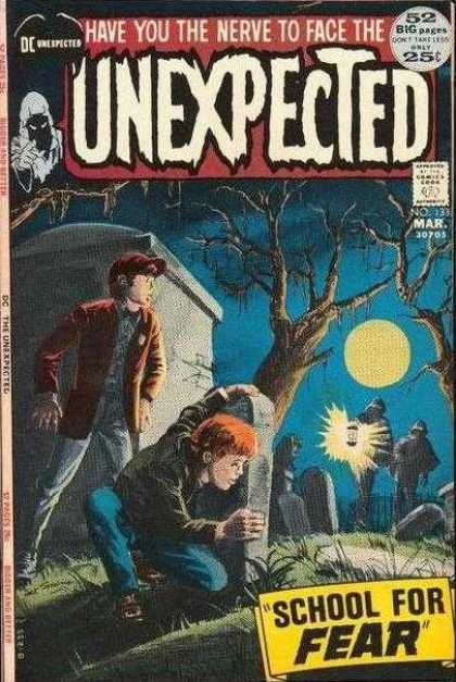Tales of the Unexpected 133 - Full Moon - Graveyard - Hiding - Tombstones - Fear