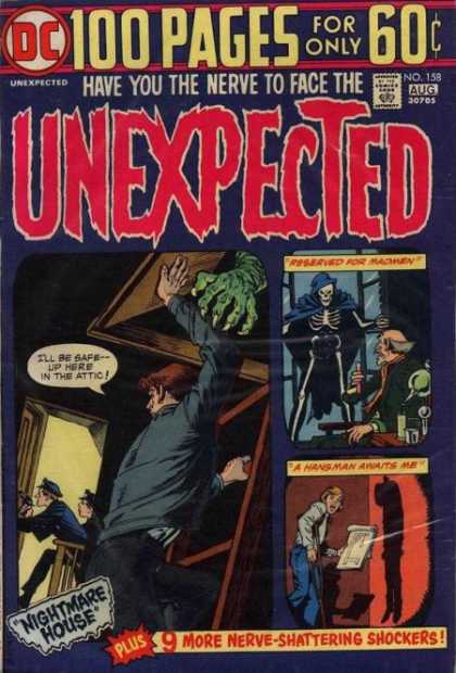 Tales of the Unexpected 158 - 100 Pages - Monster Hand - Undeath - Skeleton - Attic