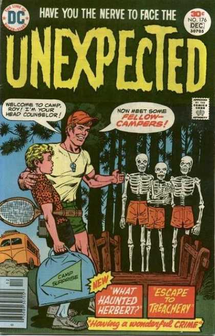 Tales of the Unexpected 176 - Terror In The Woods - Skeleton Triplets - Gone Camping - Tennis Racket - Camp Surprise