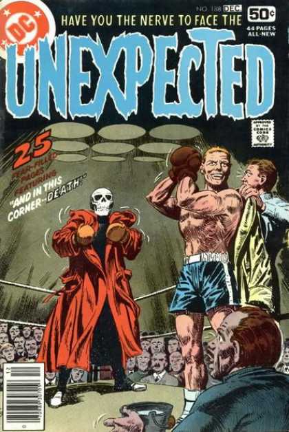 Tales of the Unexpected 188 - Death - Boxer - Crowd - Corner - Ring