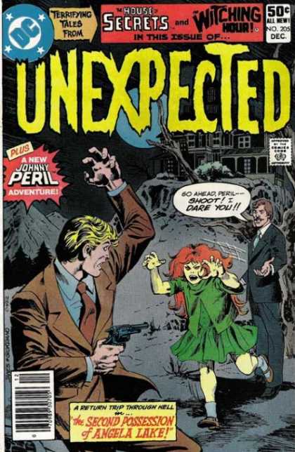 Tales of the Unexpected 205 - Johnny Peril - The House Secrets - The Watching Hour - Johnny Peril Adventures - A Return Trip Through Hell
