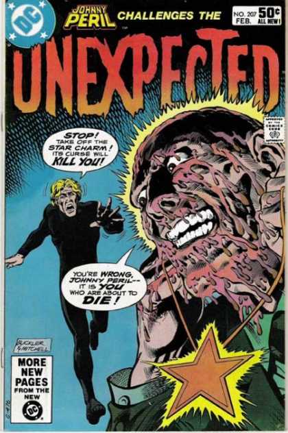 Tales of the Unexpected 207 - Johnny Peril - Star Charm - Melting