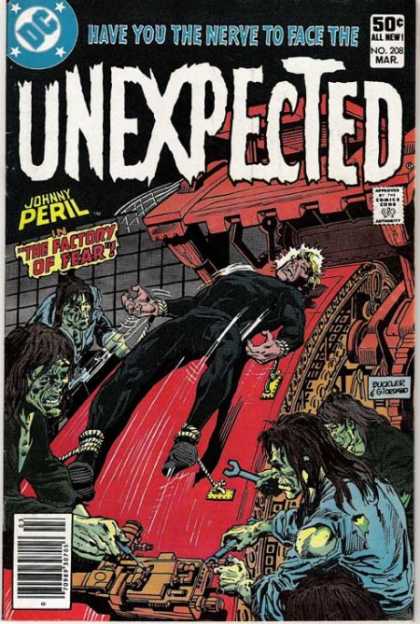 Tales of the Unexpected 208 - Zombies - Black And Red - Fear - Factory - Torture