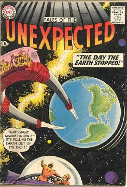 Tales of the Unexpected 31 - Earth - Magnet - Space - The Day The Earth Stopped - Space Ship