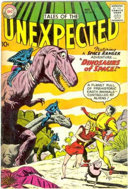 Tales of the Unexpected 54 - Dinosaurs - Space Ranger - Aliens - Riding - Adventure