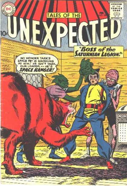Tales of the Unexpected 58 - Superman National Comics - Approved By The Comics Code - Monster - Man - Mask