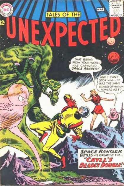 Tales of the Unexpected 75 - Space Ranger - Alien - Battles His Greatest Foe