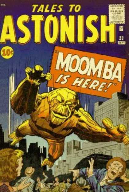 Tales to Astonish 23 - Approved By The Comics Code Authority - Moomba - Sept - Building - Men - Jack Kirby