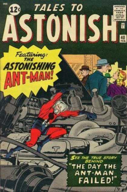 Tales to Astonish 40 - Superhero - Man - Woman - Machine - Hat - Jack Kirby