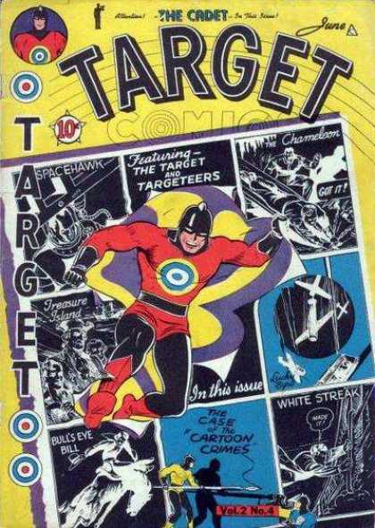 Target Comics 16 - Target - Comics - Superhero - Spacehawk - Targeteer