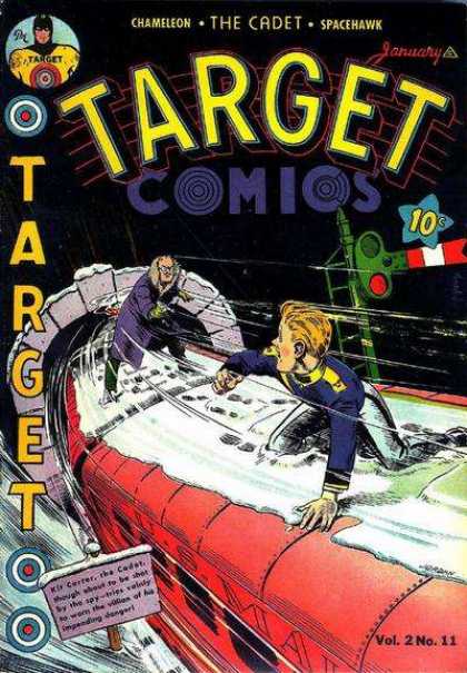 Target Comics 23 - Chameleon - The Cadet - Spacehawk - Target Comics - January