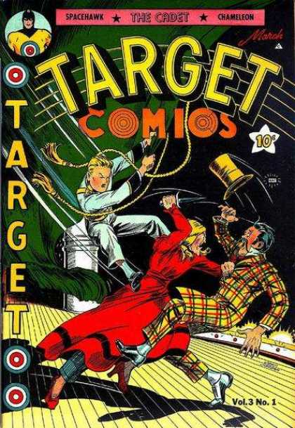 Target Comics 25 - Spacehawk - The Cadet - Chameleon - Volume 3 - No 1