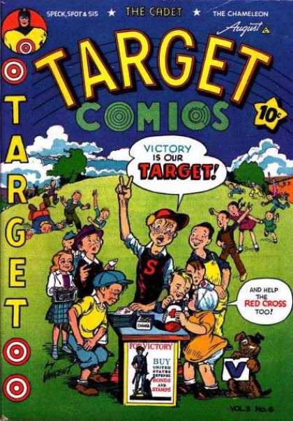 Target Comics 30 - The Cadet - The Chameleon - Help The Red Cross - Boys - Girls