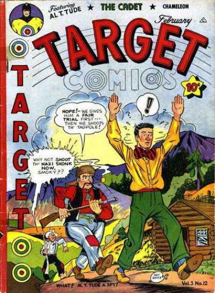 Target Comics 36 - Alttude - The Cadet - Chameleon - February - Spy