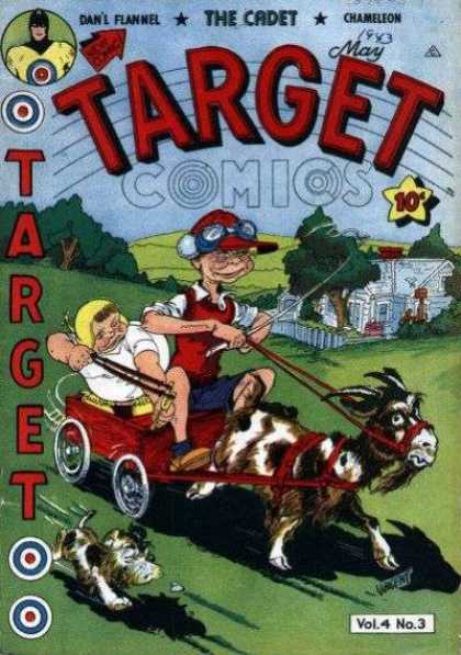 Target Comics 39 - Wagon - Goat - Children - Bully - Dog