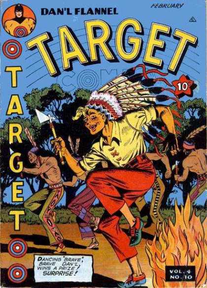 Target Comics 46 - Dancin - Bonfire - February - Dave - Prize