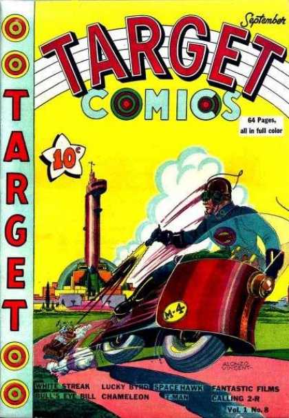 Target Comics 8 - Bullseye - Escape - Capture - Runners - Run Away