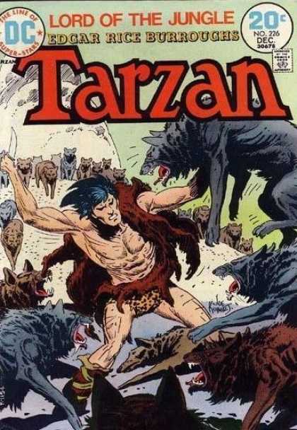 Wolf - Wolves - Joe Kubert Tarzan of the Apes (1972) 20 - Wolf - Wolves - Joe Kubert