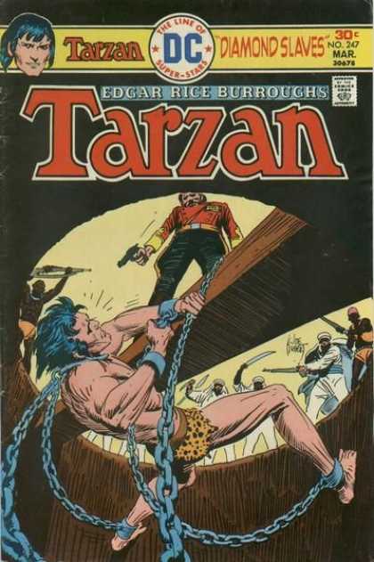 Tarzan of the Apes (1972) 41 - Gun - Daimon Slaves - Edgar Rice Burroughs - The Line Of Super Stars - No 247