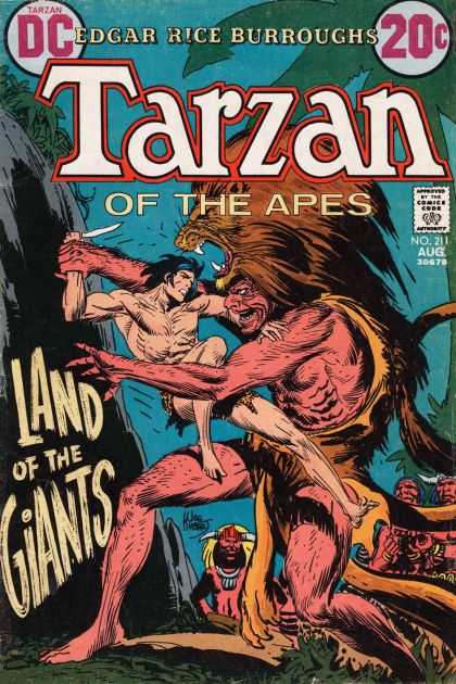 Tarzan of the Apes (1972) 5 - Knife - Edgar Rice Burroughs - Land Of The Giants - Lion Skin - Jungle