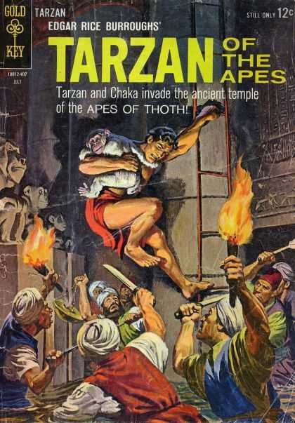 Tarzan of the Apes 10 - Edgar Rice Burroughs - Fire - Ape - Knifes - Tarzan