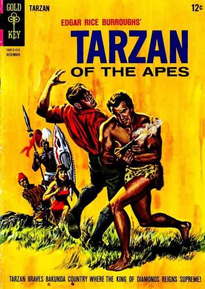 Tarzan of the Apes 14 - Shield - Warrior - Sexy Red Dress - Pistol - Bakunda Country