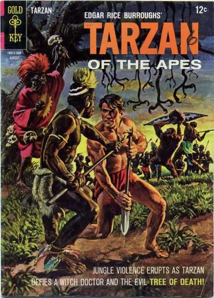 Tarzan of the Apes 18 - Skull - Indian - Hair - Key - Man