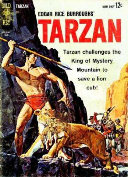 Tarzan of the Apes 3 - Edgar Rice Burroughts - Gold Key - King Of Mystery - Lioness - Lance