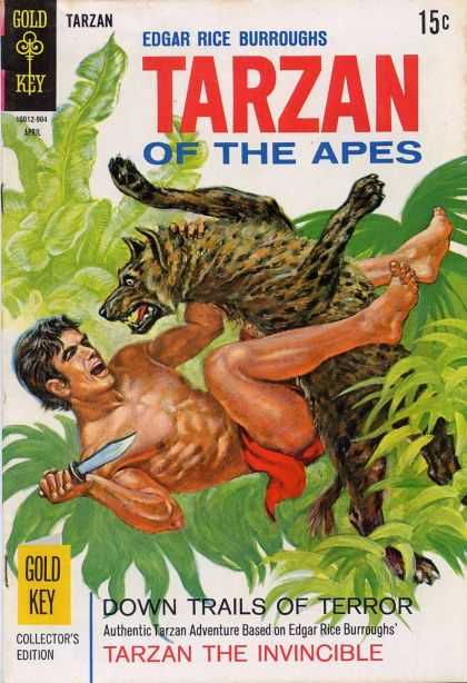 Tarzan of the Apes 50 - Jungle - Henna - Man - Knife - Leaves