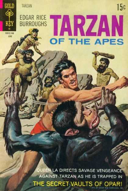 Tarzan of the Apes 67 - Battle - Cavemen - Queen La - Secret Vaults Of Opar - Edgar Rice Burroughs