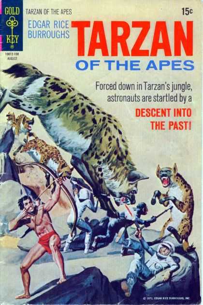 Tarzan of the Apes 69 - Edgar Rice Burroughs - Astronauts - Jungle - Hyenas - Descent Into The Past