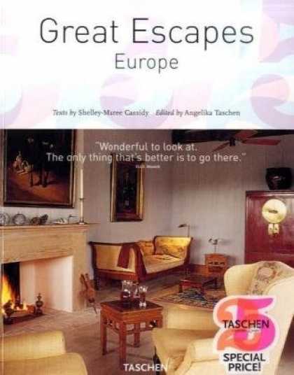 Taschen Books - Great Escapes Europe (Tachen 25th Anniversary)