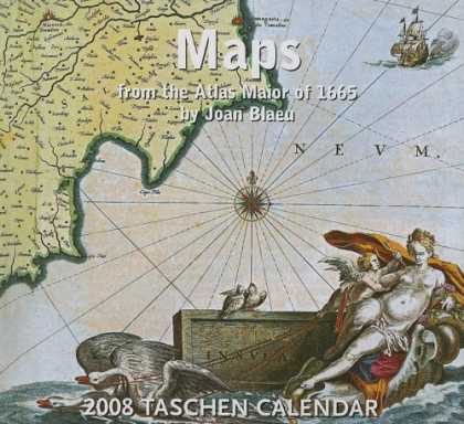 Taschen Books - Maps Calendar: From the Atlas Maior of 1165 by Joan Blaeu (2008 Tear Off)