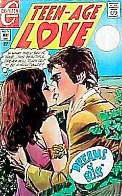Teen-Age Love 70 - Moon - Sky - Approved By The Comics Code Authority - Dreams - Bliss