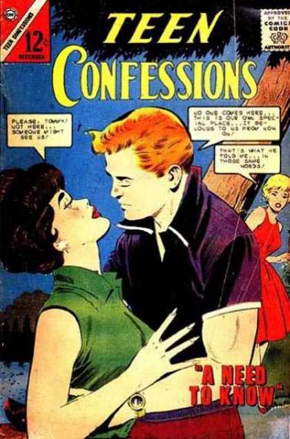 Teen Confessions 26 - Tom - A Need To Know - Comic Code - Gold Watch - Tree
