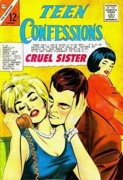 Teen Confessions 32 - Cruel Sister - Talking On Telephone - Jay - Sandy - Telling A Lie