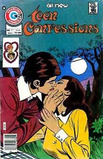 Teen Confessions 92 - All New - Approved By The Comics Code - Moon - Man - Woman